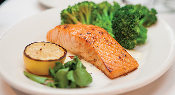 Roasted Soy-Ginger Salmon and Broccoli